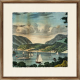 Crackled Harbor II Painting