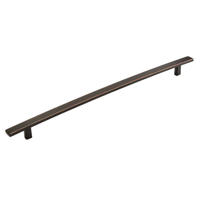 Poignée d'électroménager Chypre, Bronze frotté à l'huile, 18"