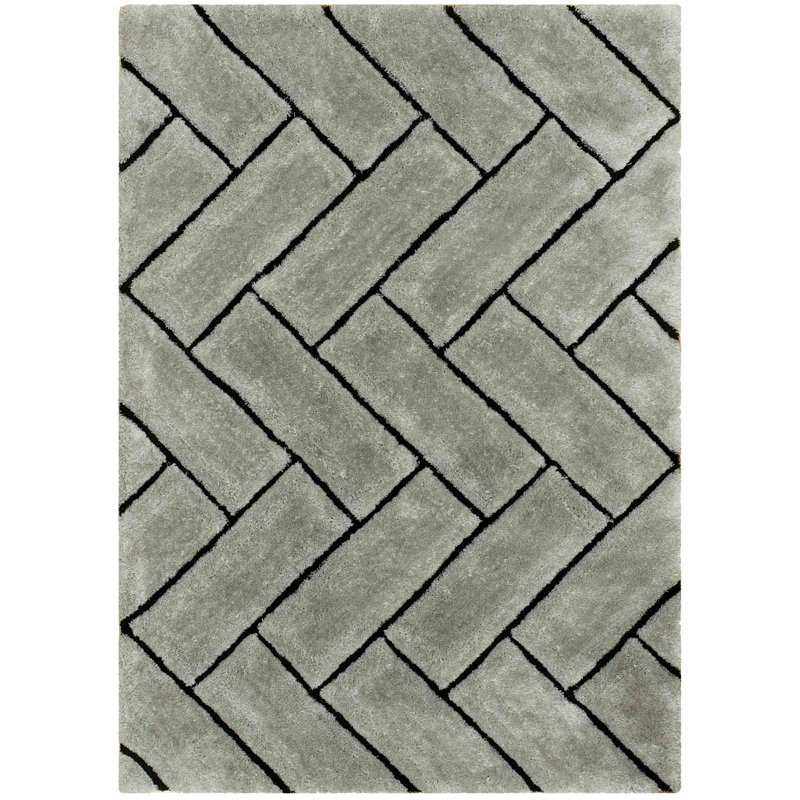 Balcer Geometric Indoor Rug, Rectangle 7'5" x 10'4"