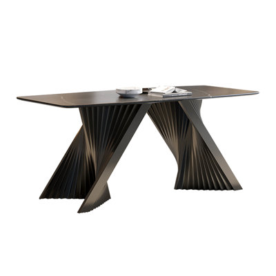 106" Rectangular Sintered Stone Dining Table