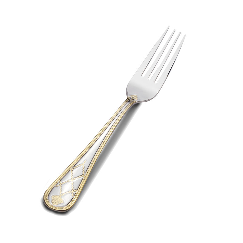  Ensemble de couverts 40 pièces en acier inoxydable St. James Gold Alecia 18/10 - Service pour 8