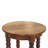 Solid Wood Spindle Round Side Table