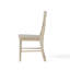 Ensemble de chaises de salle à manger en bois d'acacia, 2 pièces, blanc antique-119320453