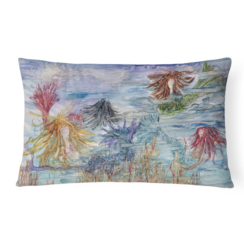  Coussin décoratif intérieur / extérieur en tissu abstrait