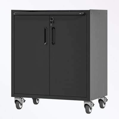 Metal Garage Storage Cabinet with Wheels
