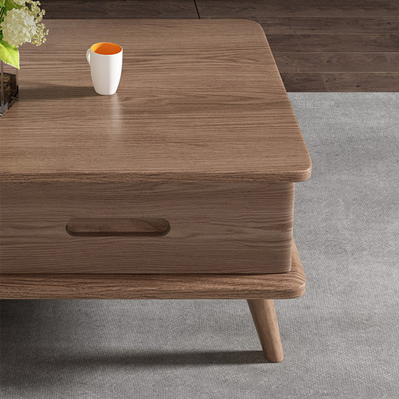 Armoire de rangement moderne et minimaliste avec table basse