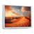 White Floater Framed