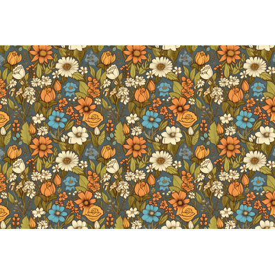 Floral Styles Green Comforter