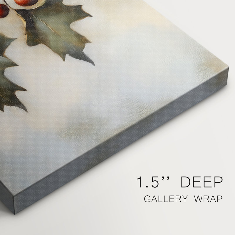 Art des Fêtes de Noël - Série 2-CECXCIX - Cavas enveloppés de galerie, H 48 po x l 32 po