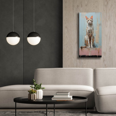 Sit 2' by Sean Parnell Canvas Wall Art, 20" x 40"