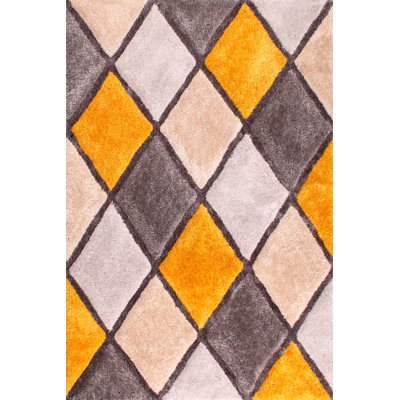 Oktan   Geometric Hand Woven Area Rug