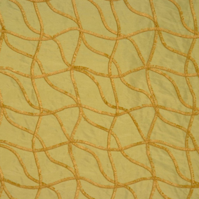 Allure Abstract Fabric, Green