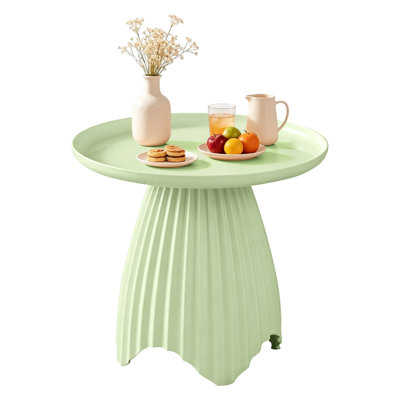 Table basse ronde salon table d'appoint chambre à coucher table de chevet table de bout en plastique décor à la maison table de loisirs table de balcon