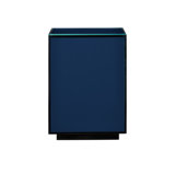 Lacquer Glass End Table