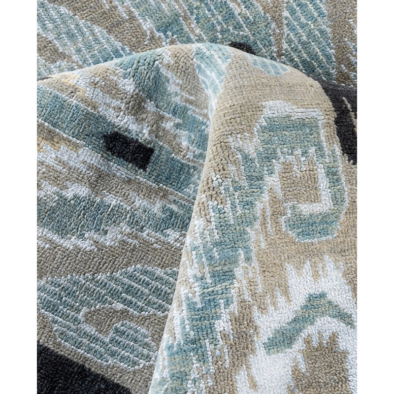 Overdyed One-of-a-Kind 8' x 10' Hand Knotted Area Rug