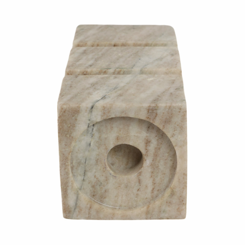 Pillar Candle Holder, 8" H x 4" W x 4" D