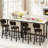Trexton Rectangular 39.37" L x 15.75" W Dining Table Set of 3-643535128