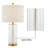 Brokk 23.75" Metal Glass Table Lamp Set-973436662