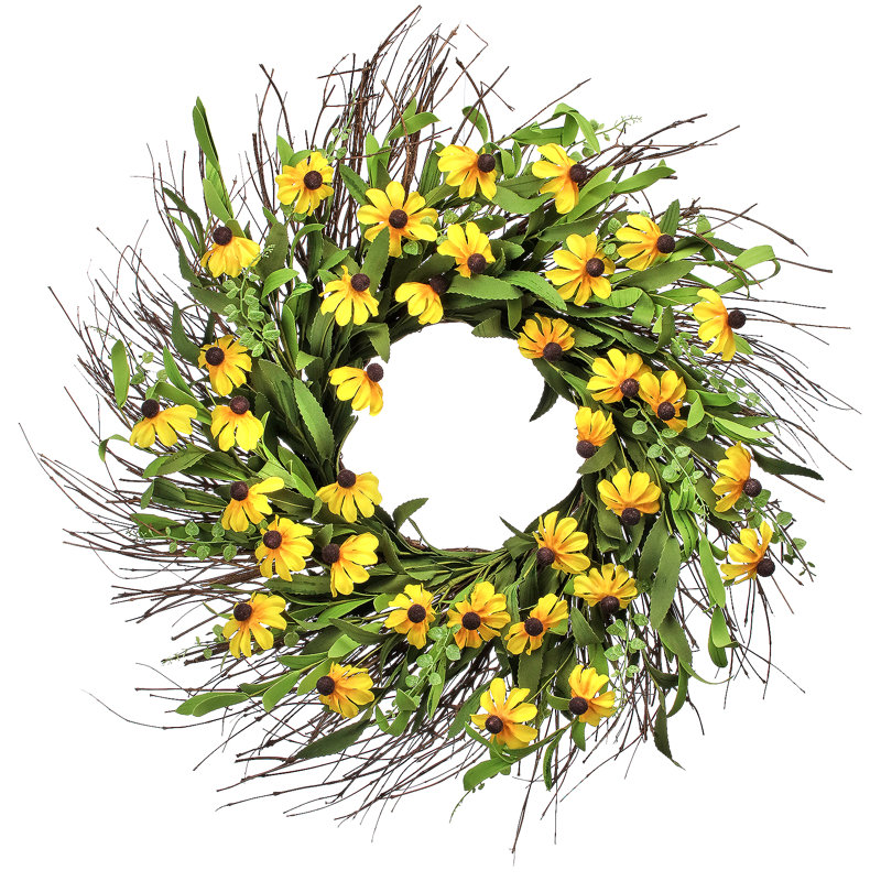 Couronne de polyester 24 po eye susan
