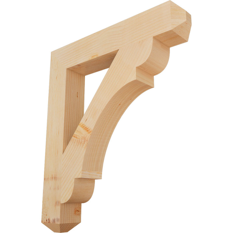 Support pour artisan olympique, H 28 po x l 3,5 po x P 24 po, Douglas (lisse)