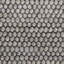 Tapis d'intérieur moderne gris pur à nœuds DKNY-106845067