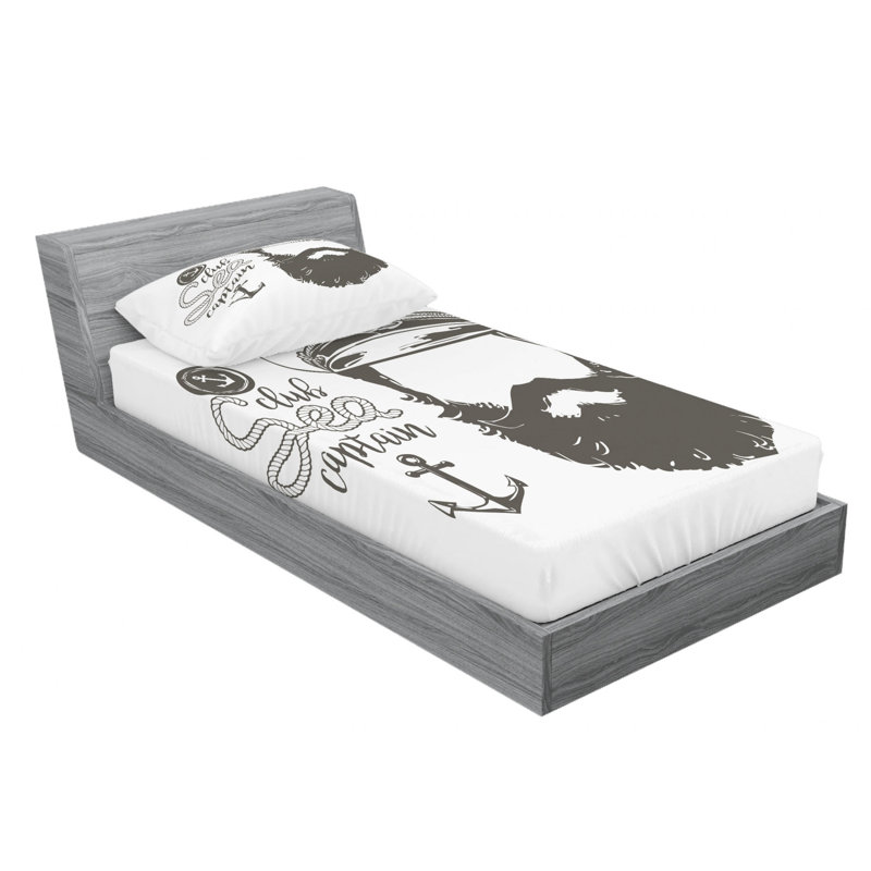 Microfiber Sheet Set, Queen Sheet Set with Fitted Sheet