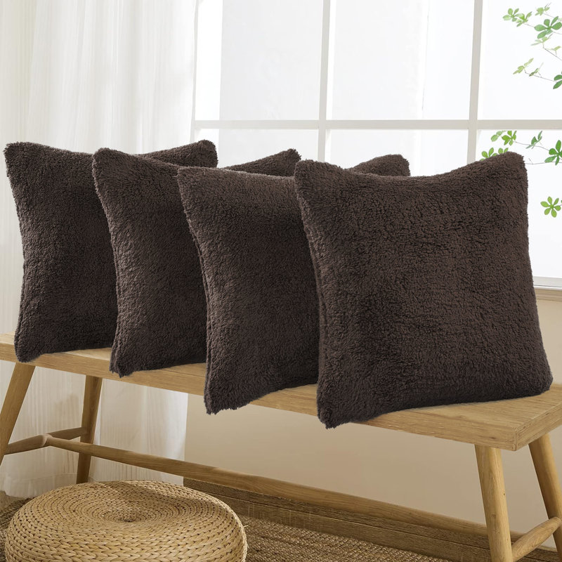 Housse de coussin Aspa, Chocolat