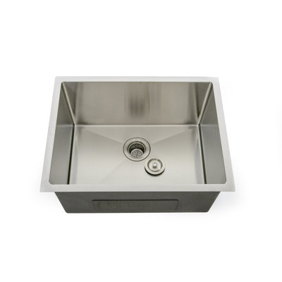 Lavendaria Series 24 " L x 18 " W Satin Undermount Laundry Sink