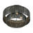 Weavington 3 Light Black Large Semi-flush-121436205-121436206