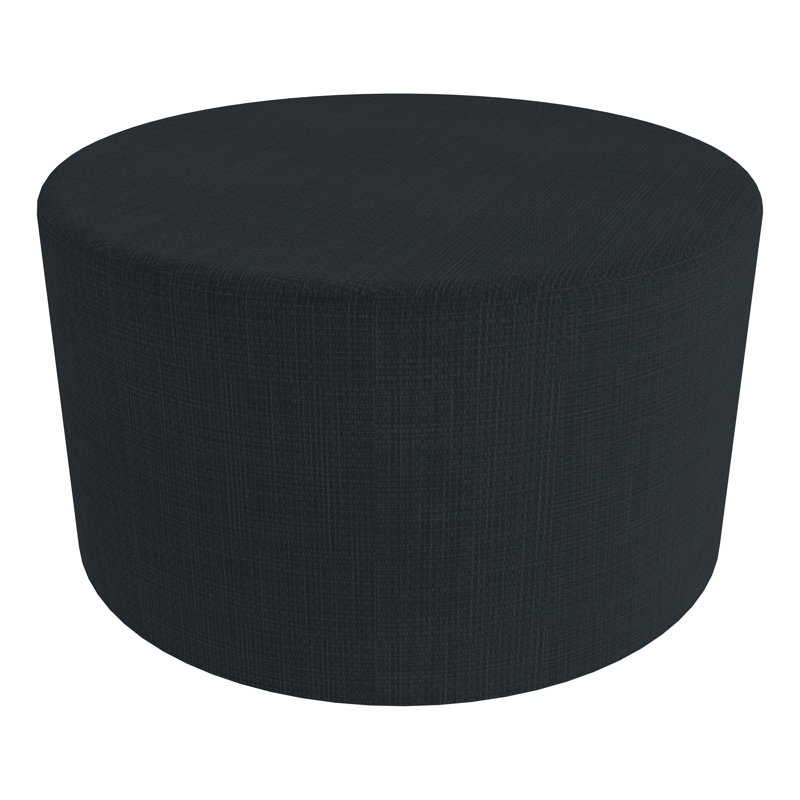 Grand tabouret cylindrique structuré en savoir plus, Traversée marine, H 20 po x l 32,5 po x P 32,5 po, Oui