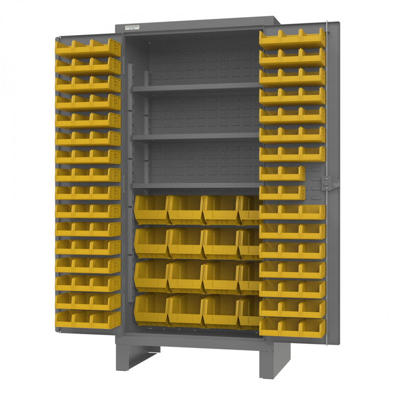 Bin and Shelf Cabinet