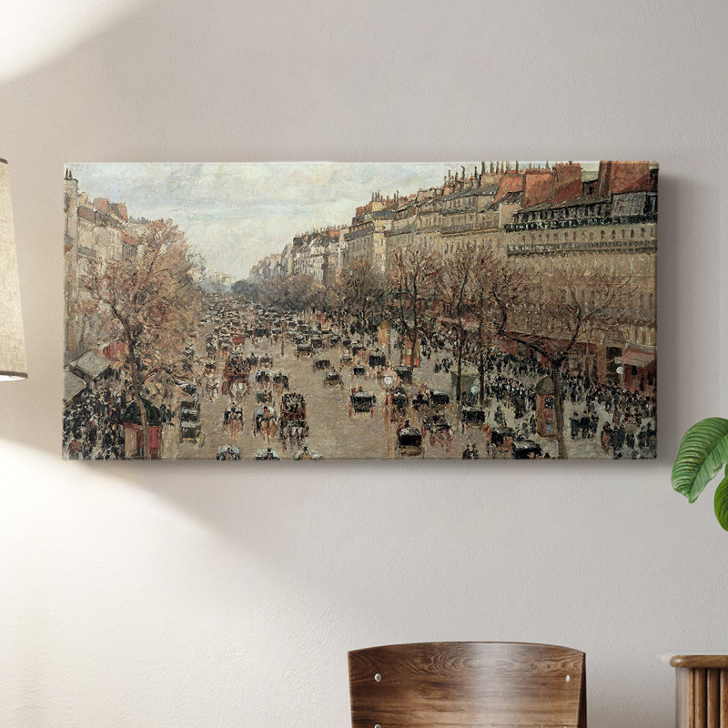 Série paysage - DCXLIV - Toile tendue avec châssis - Prêt à accrocher, H 24 po x l 48 po