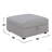 Square Upholste Storage Ottoman
