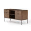 Trey Modular Filing Credenza in Black Wash Poplar-1510481360