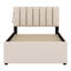 Lit plateforme tapissier avec lit gigogne-69841874
