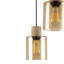Antonietta 3 - Light Brown Cluster Pendant