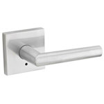 Milan Signature Series Privacy Door Lever with Square Rosette