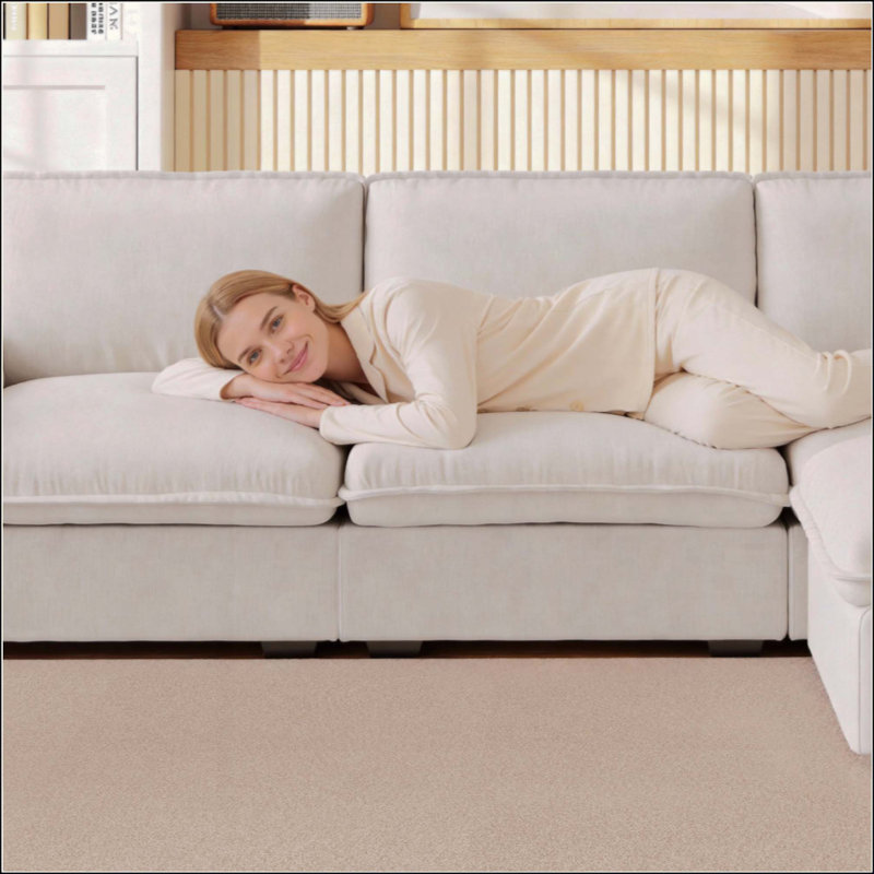 Canapé modulaire Cloud Couch For L, Beige