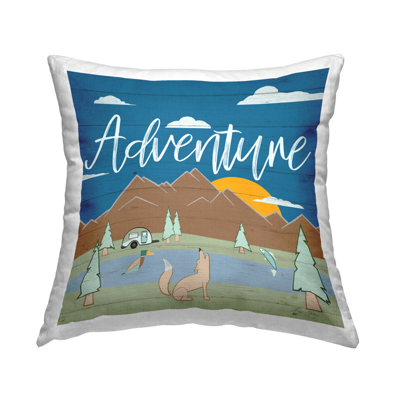 Coussin Rustic Adventure Landscape