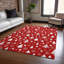 Tapis rouge arbre de Noël intérieur / extérieur lavable à la machine Xhevrie-1152811597