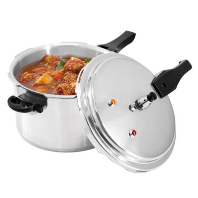 Autocuiseur en aluminium 4 pte MegaChef, compatible avec l'induction