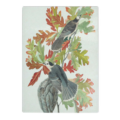 Tempered Glass Canada Jay Birds Chopping Board