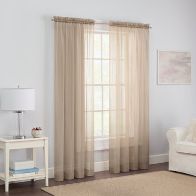 Kober Sheer Curtain Panel Pair