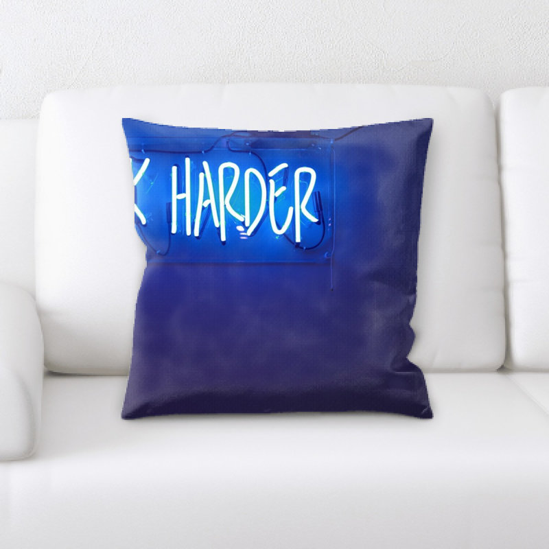 Microsuede Throw Pillow