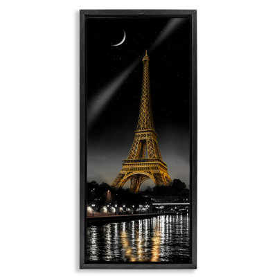 Parisian Tower with Crescent Moon Floating Frame, design by CAD Designs