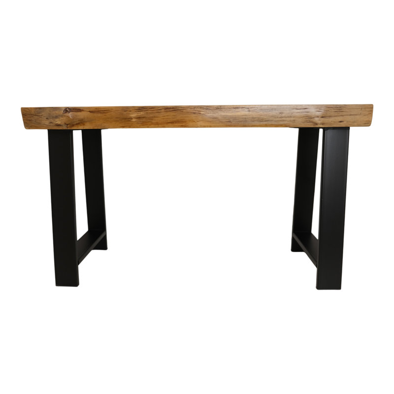 Solid Wood Bench, 45.7cm H x 80cm W x 35.1cm D