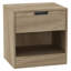 Siek 45cm W Metal Bedside Table-2135415038