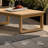 Ivy Patio Loveseat With Coffee Table and Beige Cushion-1784169581