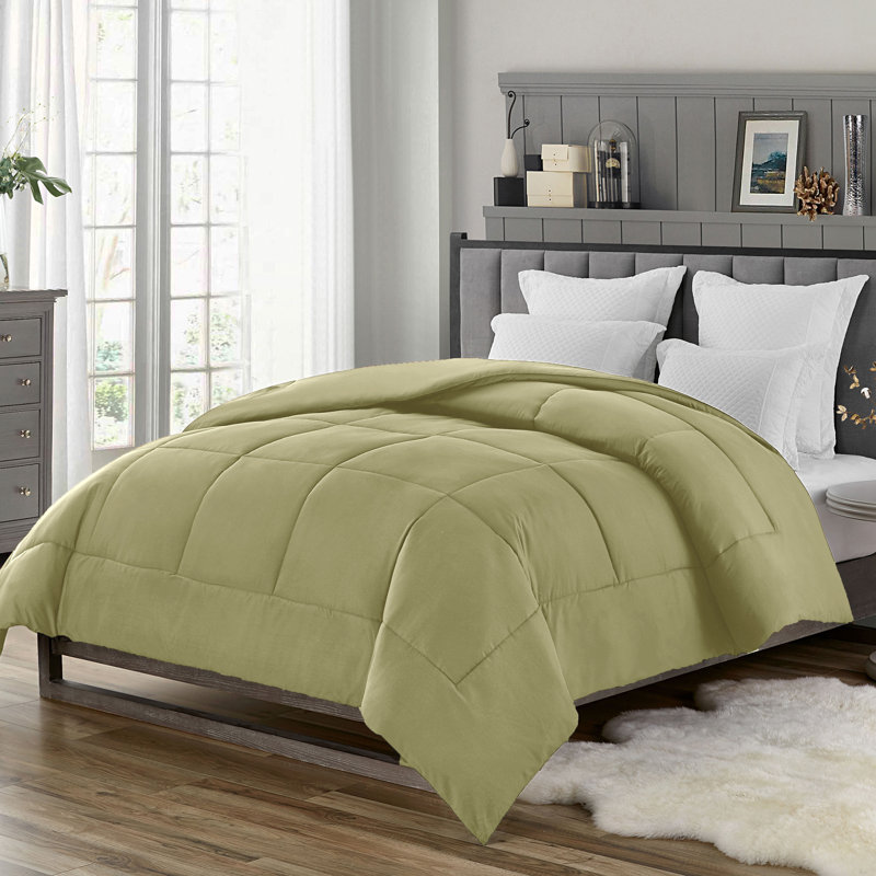 Couette Swift Home simple en microfibre synthétique Essential série 1800 - Ultra-douce, toutes saisons, durable et facile d'entretien