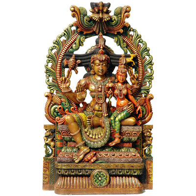 Le dieu Shiva avec sa Shakti Parvati